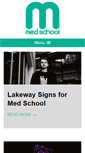 Mobile Screenshot of medschoolmusic.com